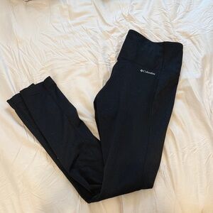 Columbia Midnight Black Active Leggings